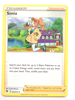 Sonia 065/073 (NM, Pokemon Card, Champion's Path, Trainer, Supporter, Uncommon) - Image 1