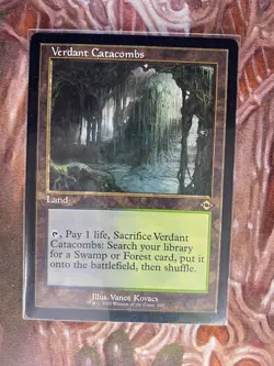 Retro Verdant Catacombs x 1 Near Mint Magic the Gathering MTG Card MH2 - Image 1