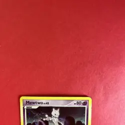 Pokemon Mewtwo TCG LV. 42 Holo Rare Card 11/146 Legends Awakened 2008 - Image 3