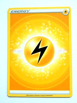 Lightning Energy Unnumbered NM Pokemon Card Sword & Shield 2022 Common - Image 1