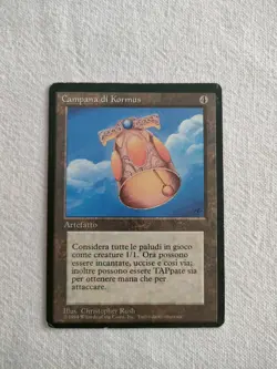 Magic - CAMPANA DI KORMUS - Kormus bell - FBB - (1994, ITA) - MTG - Cards - Image 1
