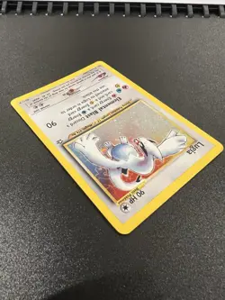 Lugia 9/111 Neo Genesis Unlimited 2000 Pokemon Card Holo Rare NM - Image 4