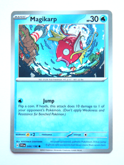 Magikarp 044/198 NM Pokemon Card Scarlet & Violet SVI EN 2023 Water Common - Image 1