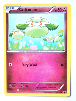 Cottonee 70/124 (NM, Pokemon Card, Fates Collide, 2016, Fairy, Common) - Image 1