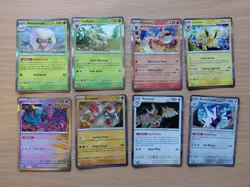 Pokemon Trading Card Game TCG Prismatic Evolutions Holo Bundle Job Lot X 8 - Image 1