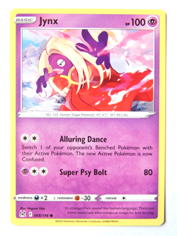 Jynx 068/196 (NM, Pokemon Card, Lost Origin, 2022, Psychic, Common) - Image 1
