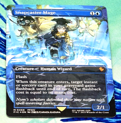 MTG - Snapcaster Mage - Chocobo Tracks Foil 0469 - Borderless - Final Fantasy - Image 2
