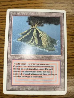 1x Volcanic Island (Revised) MTG - Image 1