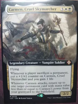 Carmen, Cruel Skymarcher (Extended Art) the Lost Caverns of Ixalan Regular - Image 1
