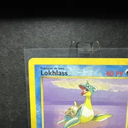 2000 Pokemon FRENCH 1st Edition Fossil Lokhlass-Lapras 25/62 EP - Image 2