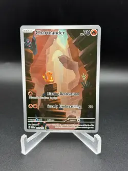 Pokemon Charmander 168/165 Sv151 Illustration Rare NM In Hand & Ready To Ship!!! - Image 1