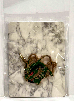 POKEMON MEGA RAYQUAZA PROMO ANCIENT ORIGINS ENAMEL COLLECTOR'S 2015 PIN NEW - Image 1