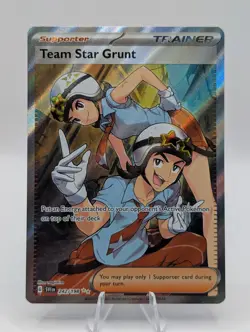 Pokemon TCG - Team Star Grunt 242/198 Scarlet & Violet - Ultra Rare NM/M - Image 1