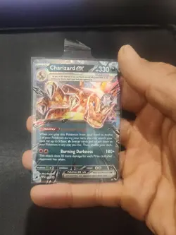 Charizard ex Pokemon Scarlet & Violet Black Star Promo #196 - Image 1