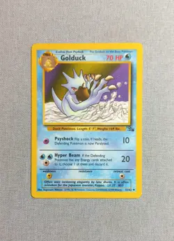 Pokemon TCG - Golduck - Fossil Set - 35/62 - Image 1