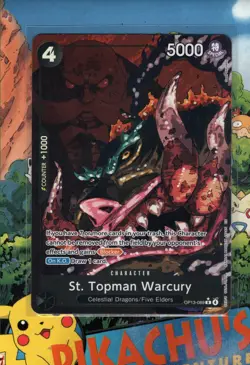 One Piece TCG St. Topman Warcury (Alternate Art) OP13-089 Holo NM/M - Image 1