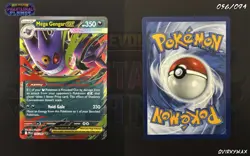 [NM] Mega Gengar EX 056/094 - Phantasmal Flames - Double Rare Pokemon Card - Image 1