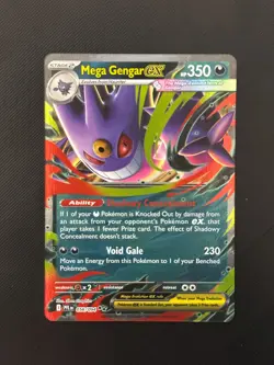 [NM] Mega Gengar EX 056/094 - Phantasmal Flames - Double Rare Pokemon Card - Image 2