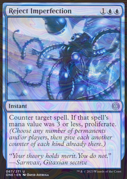Foil Reject Imperfection - Phyrexia: All Will Be One | MTG Card - Image 3