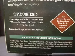 Arkham Horror LCG Card Game | The Dunwich Legacy Expansion (Opened, Complete) - Image 3