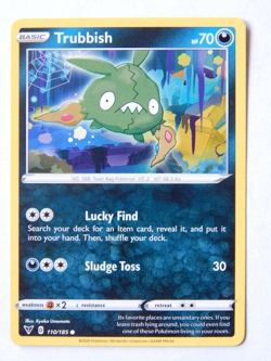 Trubbish 110/185 (NM, Pokemon Card, Vivid Voltage, 2020, Darkness, Common) - Image 1