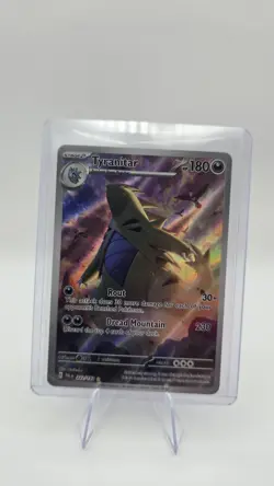 Pokemon TCG Tyranitar Scarlet & Violet Paldea Evolved Holo Card 222/193 IR - Image 4