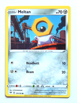 Meltan 129/189 (NM, Pokemon Card, Darkness Ablaze, 2020, Metal, Common) - Image 1