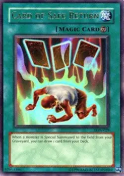 1x (HP) Card of Safe Return - LON-029 - Ultra Rare - Unlimited Edition YuGiOh - Image 1