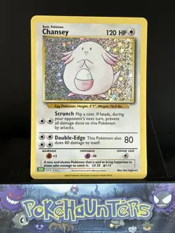 Pokemon Card Chansey 015/034 Pokemon Card Game Classic Holo 2023 Near Mint - Image 1
