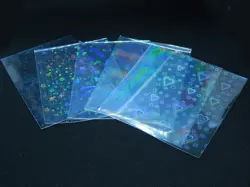 20PCS Holographic Card Sleeves 65x90mm for TCG MTG Pokemon Holder Trading Cards - Image 2