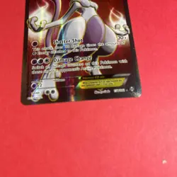 Pokemon Mewtwo EX TCG Full Art Ultra Rare Card XY Breakthrough 158/162 - Image 2