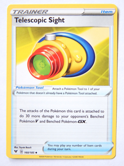 Telescopic Sight 160/185 (NM, Pokemon Card, Vivid Voltage, 2020, Item, Uncommon) - Image 1