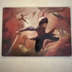 MTG Magic The Gathering Avatar Art Series Card 22/54 Jet Freedom Fighter - Image 1