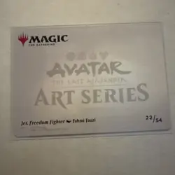 MTG Magic The Gathering Avatar Art Series Card 22/54 Jet Freedom Fighter - Image 2