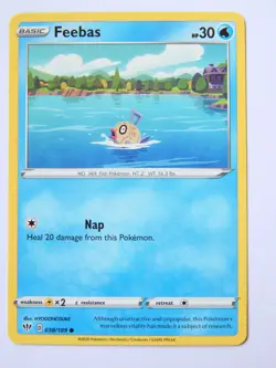 Feebas 038/189 (NM, Pokemon Card, Darkness Ablaze, 2020, Water, Common) - Image 1
