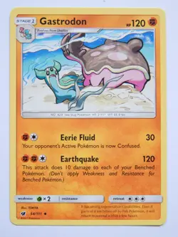 Gastrodon 54/111 (NM, Pokemon Card, Crimson Invasion, 2017, Fighting, Uncommon) - Image 1