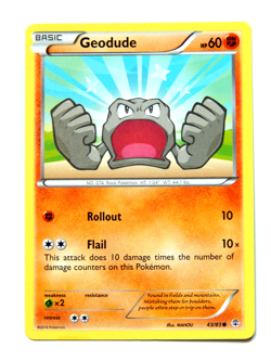 Geodude 43/83 (NM, Pokemon Card, Generations, 2016, Fighting, Common) - Image 1