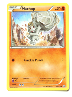 Machop 40/83 (NM, Pokemon Card, Generations, 2016, Fighting, Common) - Image 1