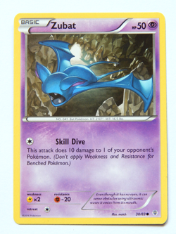 Zubat 30/83 (NM, Pokemon Card, Generations, 2016, Psychic, Common) - Image 1