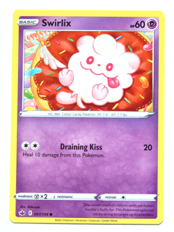 Swirlix 067/198 (NM, Pokemon Card, Chilling Reign, Psychic, Common) - Image 1