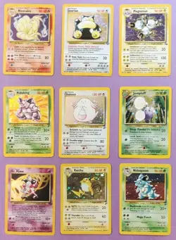 Listing Containing the 9 Pokemon Cards Pictured (Misc WOTC-Era Vintage Holos) - Image 1