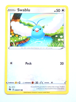 Swablu 048/073 (NM, Pokemon Card, Champion's Path, 2020, Colorless, Common) - Image 1