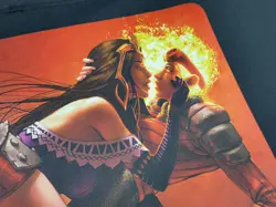 Magic-Chandra Kissing Liliana Playmat Mouse Pad Card Deck Game Non-slip Backing - Image 2