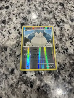 Snorlax 37/130 Reverse Holo - Diamond & Pearl 2007 - Vintage Pokemon Card LP/NM - Image 1