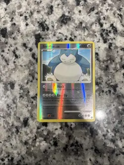 Snorlax 37/130 Reverse Holo - Diamond & Pearl 2007 - Vintage Pokemon Card LP/NM - Image 2