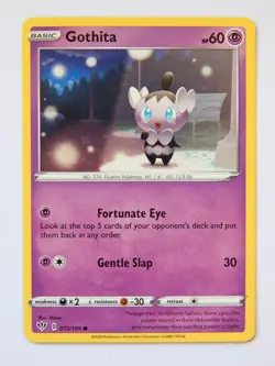 Gothita 073/189 (NM, Pokemon Card, Darkness Ablaze, 2020, Psychic, Common) - Image 1
