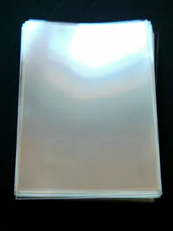 100x Card Sleeves Protectors 6x9cm for Trading Game Cards Clear Cover Holder - Image 1