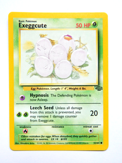 Exeggcute 52/64 (NM, Pokemon Card, Vintage , Jungle, 1999, Grass, Common) - Image 1