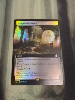 Universes Beyond: Fallout #524 Temple of Silence (Extended Art) Foil - NM - Image 1