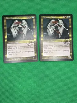 MTG Signed Lightning Angel Apocalypse RK Post - Image 1